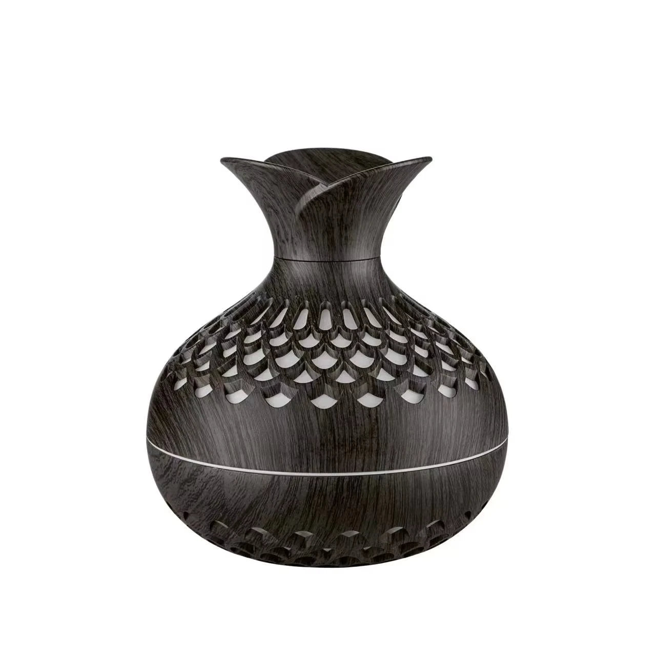 Wood Grain Mini Vase Aroma Diffuser & Humidifier