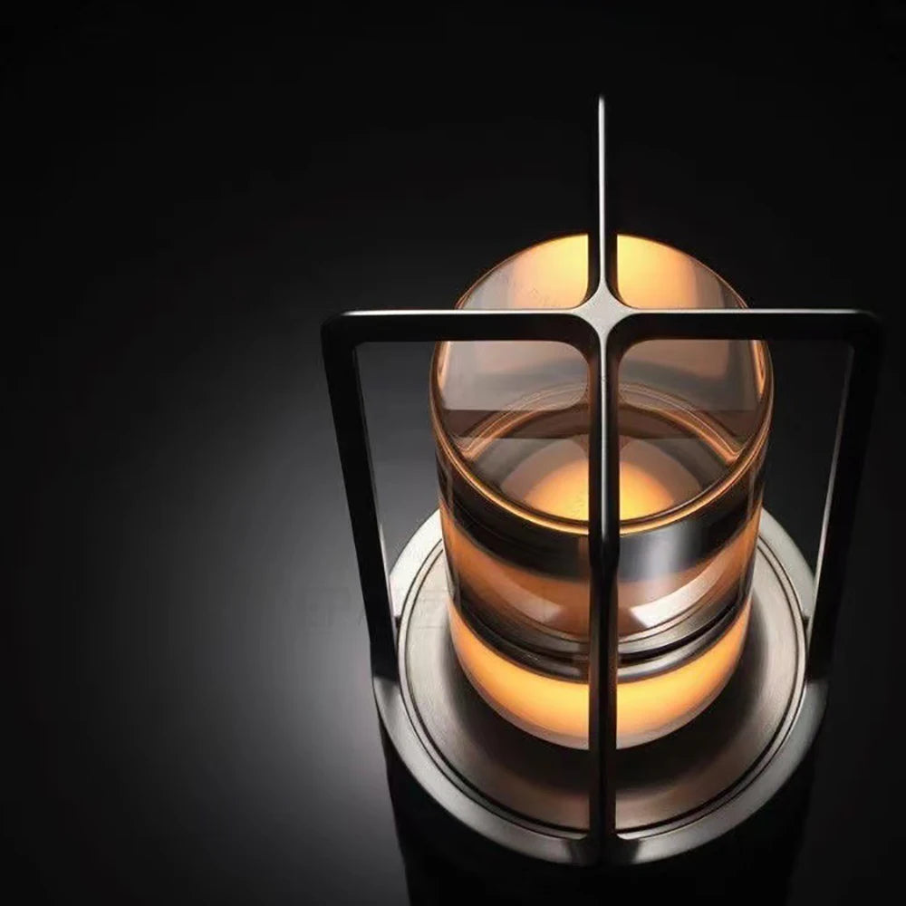 Aluminium Crystal Touch Lamp