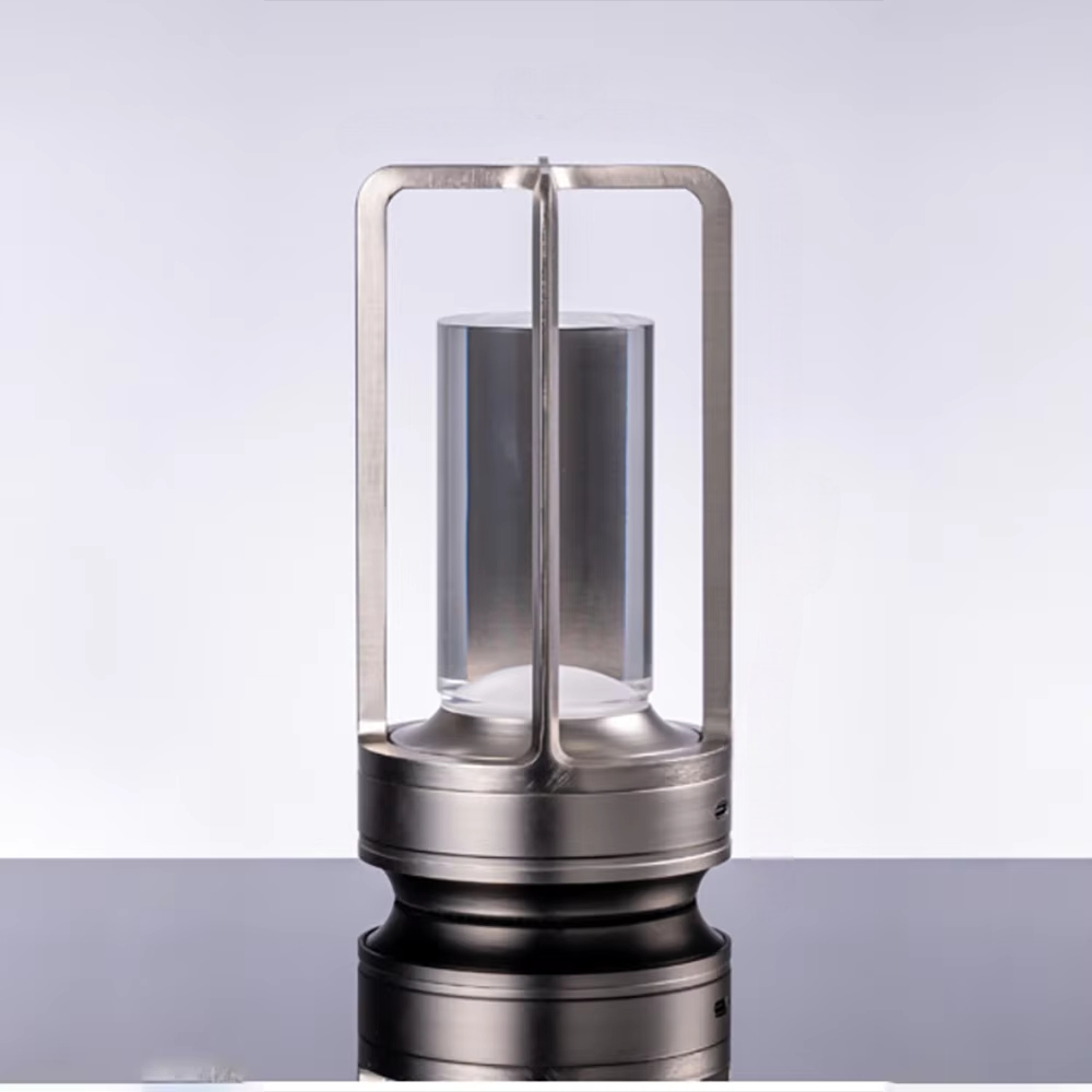 Aluminium Crystal Touch Lamp